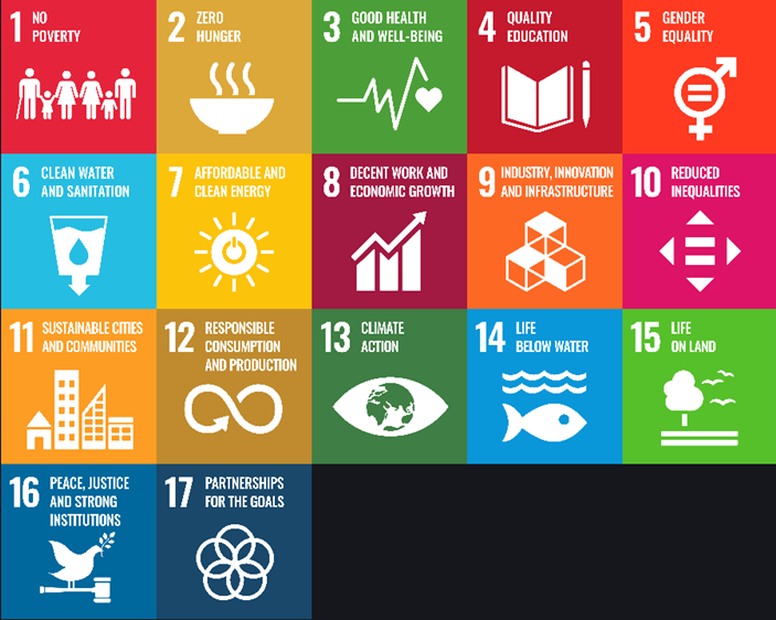 SDG 1,2,3,4,5,6,7,8,9,10,11,12,13,14,15,16,17